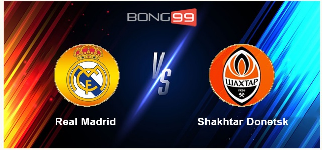 Real Madrid vs Shakhtar Donetsk