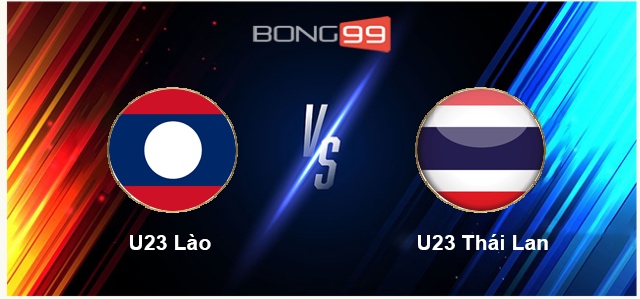 U23 Lào vs U23 Thái Lan