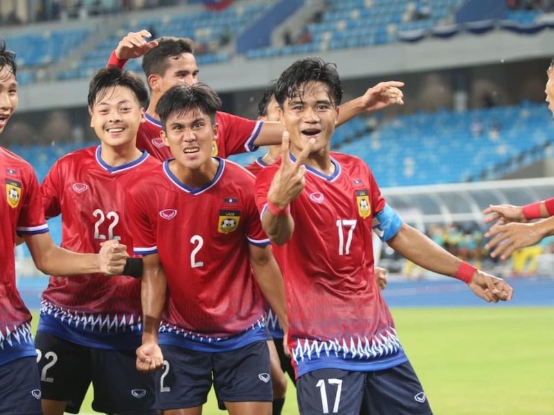 U23 Lào vs U23 Thái Lan