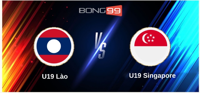 U19 Lào vs U19 Singapore 